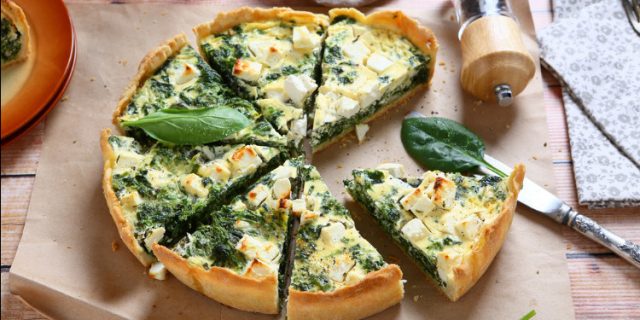 طريقة عمل تارت السبانخ