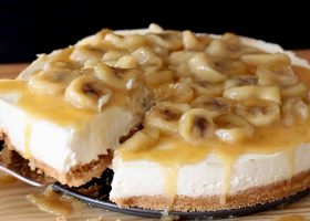 طريقة عمل تشيز كيك الموز