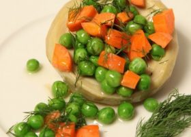 طريقة عمل خرشوف محشي خضار سوتيه