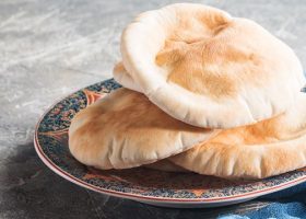 طريقة عمل العيش الشامى فى الطاسة