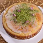 طريقة عمل بسبوسة التشيز كيك