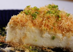 طريقة عمل حلى ليالي لبنان بالكنافة