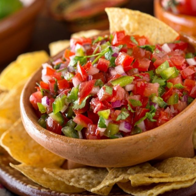 طريقة عمل صلصة الطماطم المكسيكية