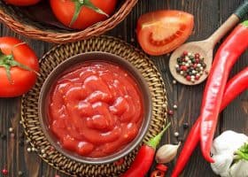 طريقة عمل الكاتشب الحار