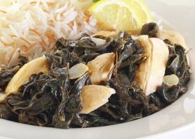 طريقة عمل ملوخية ورق بالدجاج