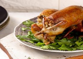 طريقة عمل حمام محشي