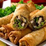طريقة عمل لفائف الدجاج بالجبن