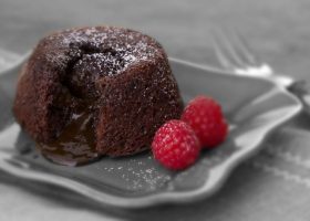 طريقة عمل الكيكة البركانية