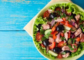 طريقة عمل سلطة التونة دايت