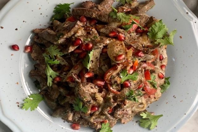 طريقة عمل حمسة الكبدة