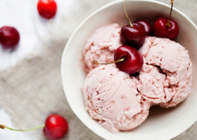 طريقة عمل ايس كريم كرز