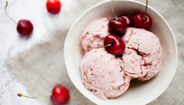 طريقة عمل ايس كريم كرز