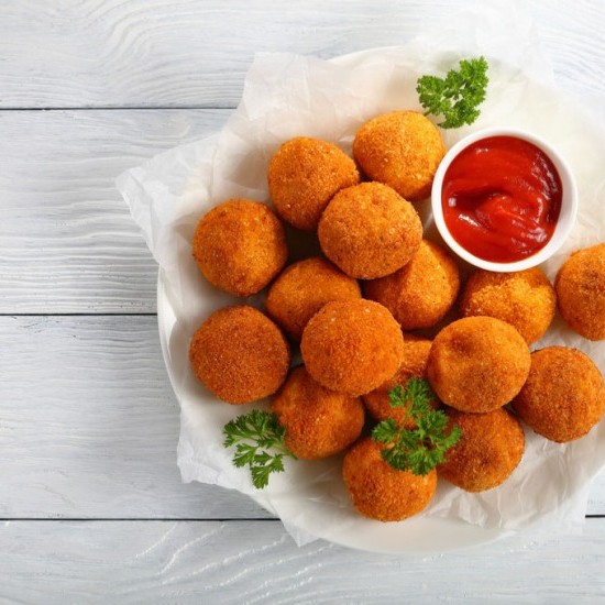 طريقة عمل كرات التونا المقلية