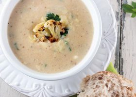 طريقة عمل شوربة القرنبيط الصحية