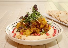 طريقة عمل الحمص مع القرنبيط