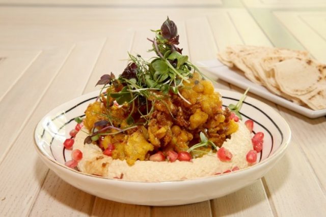 طريقة عمل الحمص مع القرنبيط