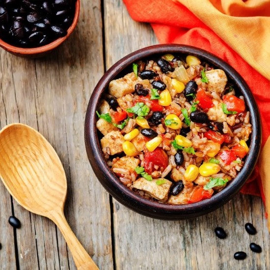 طريقة عمل الأرز المكسيكي للرجيم