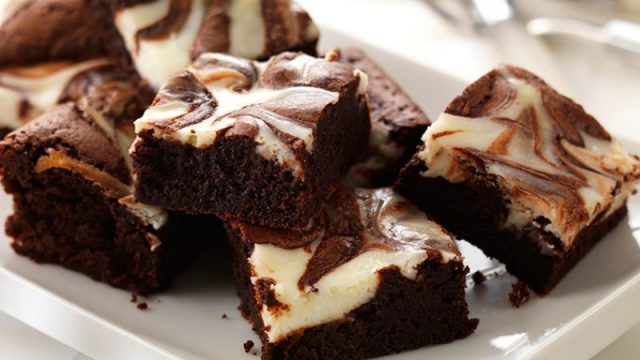 طريقة عمل تشيز كيك البراونيز