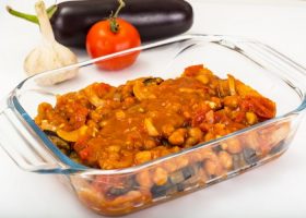 طريقة عمل مسقعة بدون لحم للنباتيين