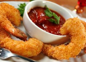 طريقة عمل جمبري بانيه مقرمش