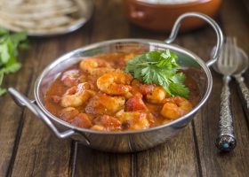 طريقة عمل روبيان بالكاري للرجيم