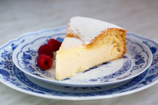 طريقة عمل الكيكة السحرية