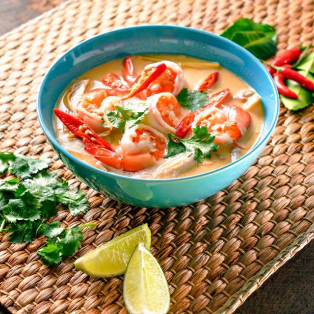 طريقة عمل شوربة الجمبري بالخضار