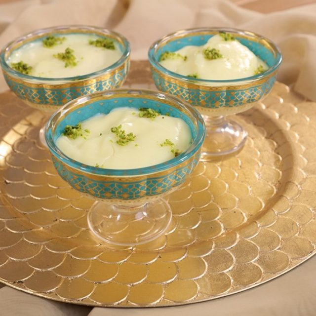 طريقة عمل مهلبية الآيس كريم