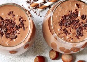 طريقة عمل ميلك شيك نوتيلا بدون ايسكريم