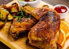 طريقة عمل دجاج مشوي بصوص الصويا للرجيم