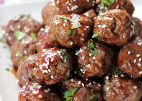 طريقة عمل كرات اللحم الآسيوية