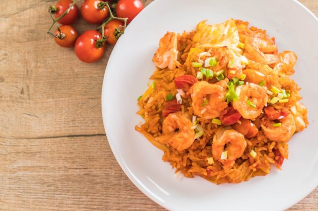 طريقة عمل مشخول الروبيان الخليجي