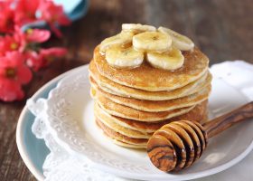 طريقة عمل بان كيك الشوفان للدايت