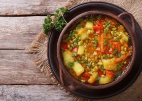 طريقة عمل ايدام خضار بالعدس للرجيم