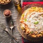 طريقة عمل سلطة شاورما الدجاج