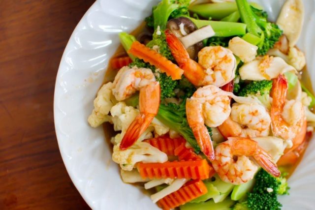 طريقة عمل الجمبري الصيني