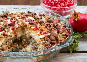 طريقة عمل كنافة باللحم المفروم