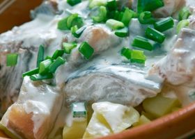 طريقة عمل سلطة الرنجة