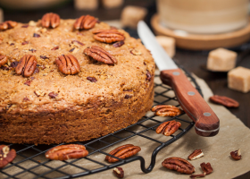 طريقة عمل كيك البيكان