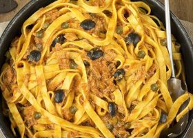 طريقة عمل فوتشيني بالتونه