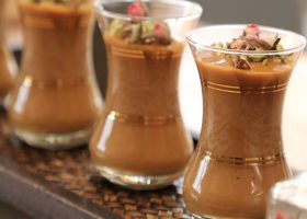 طريقة عمل مهلبية شاي كرك