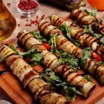 طريقة عمل رولات الباذنجان