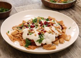 طريقة عمل فتة الباذنجان بدبس الرمان