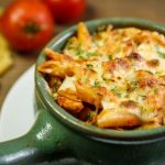 طريقة عمل صينية المكرونه بالدجاج