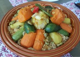 طريقة عمل الكسكسي المغربي