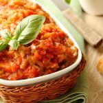 طريقة عمل متبل باذنجان بالطماطم