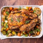 طريقة عمل دجاج محشي بالخضار