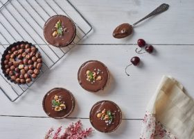 طريقة عمل تارت الشوكولاتة والبندق