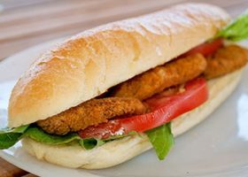 طريقة عمل ساندوتش الدجاج