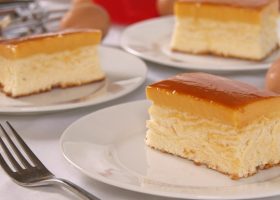 طريقة عمل كيكه الكاسترد